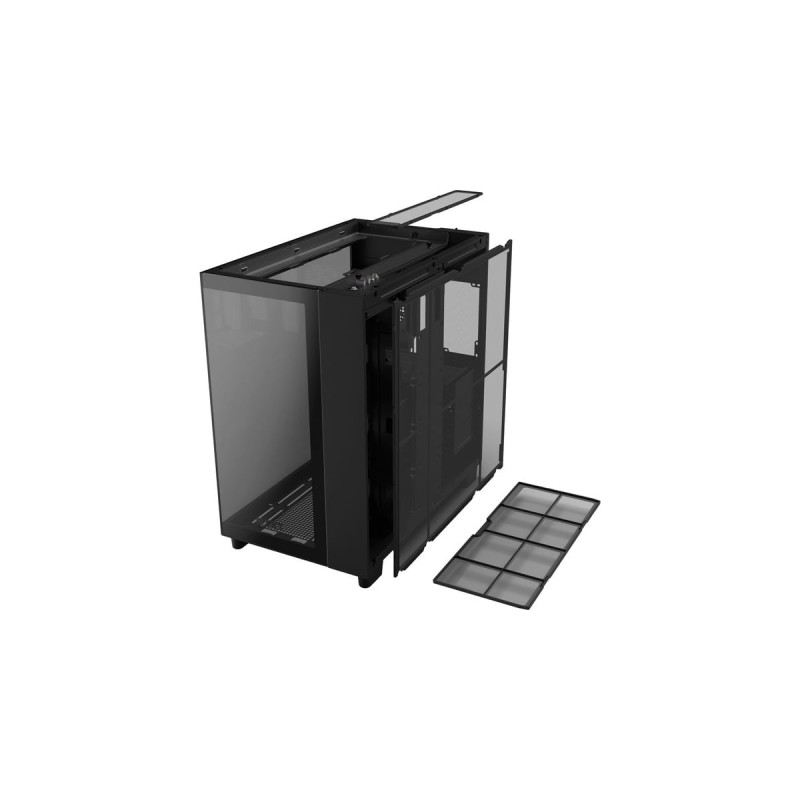 NZXT H9 Elite All Black, Tower-Gehäuse(schwarz, Tempered Glass, Outlet)