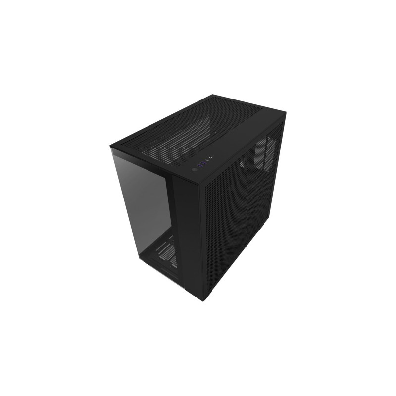 NZXT H9 Flow All Black, Tower-Gehäuse(schwarz, Tempered Glass)