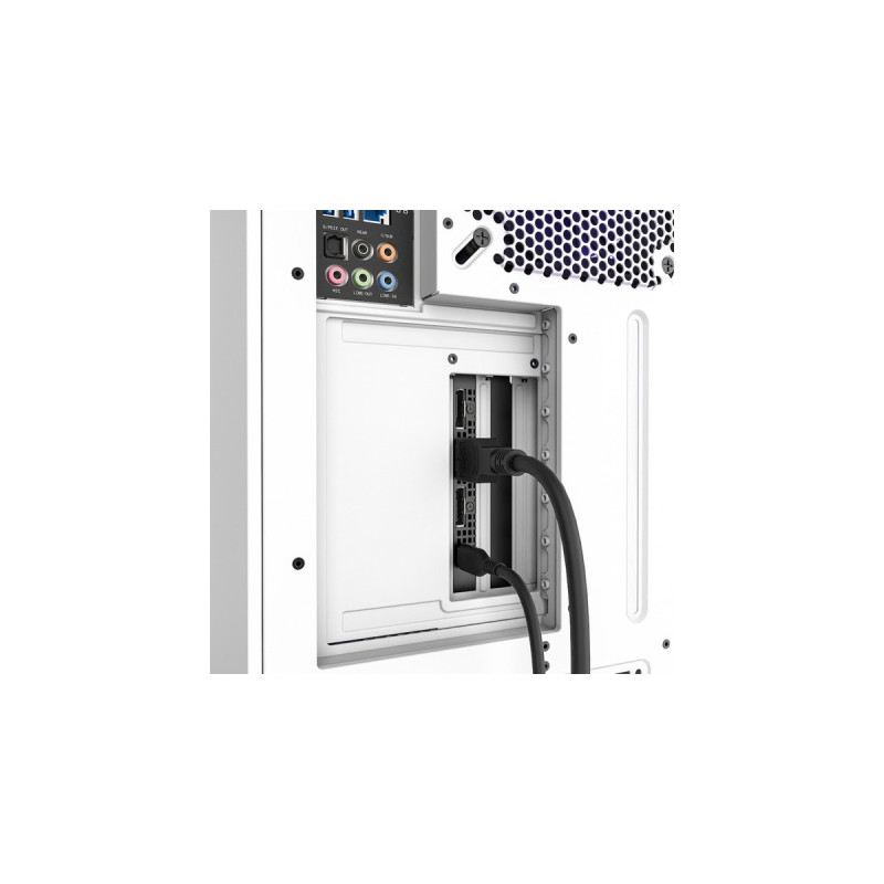 NZXT Kit für die vertikale Grafikkartenmontage, Halterung(weiß)