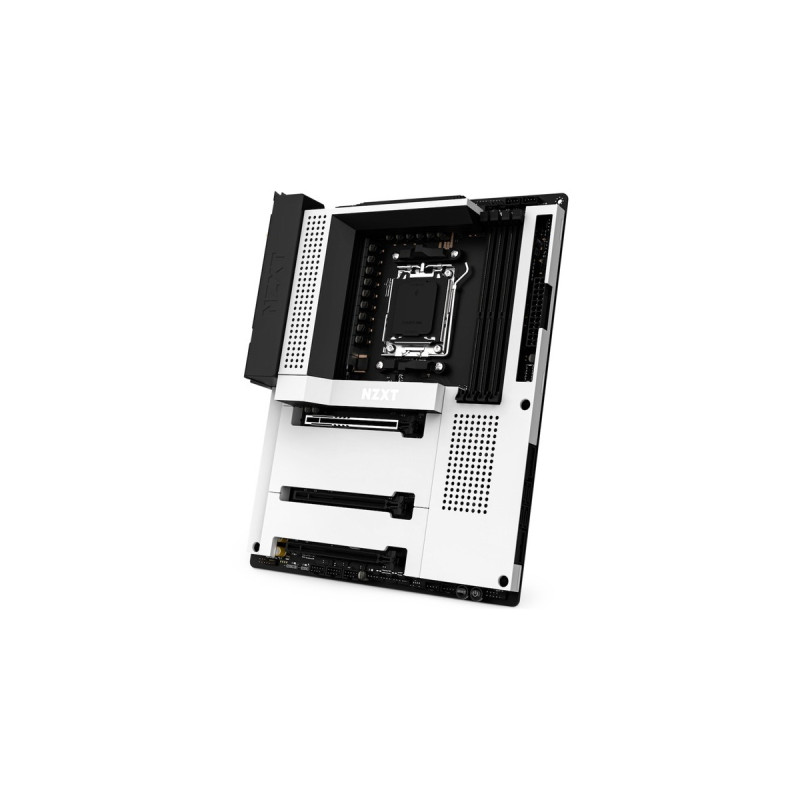 NZXT N7 B650E Matte White, Mainboard(weiß)