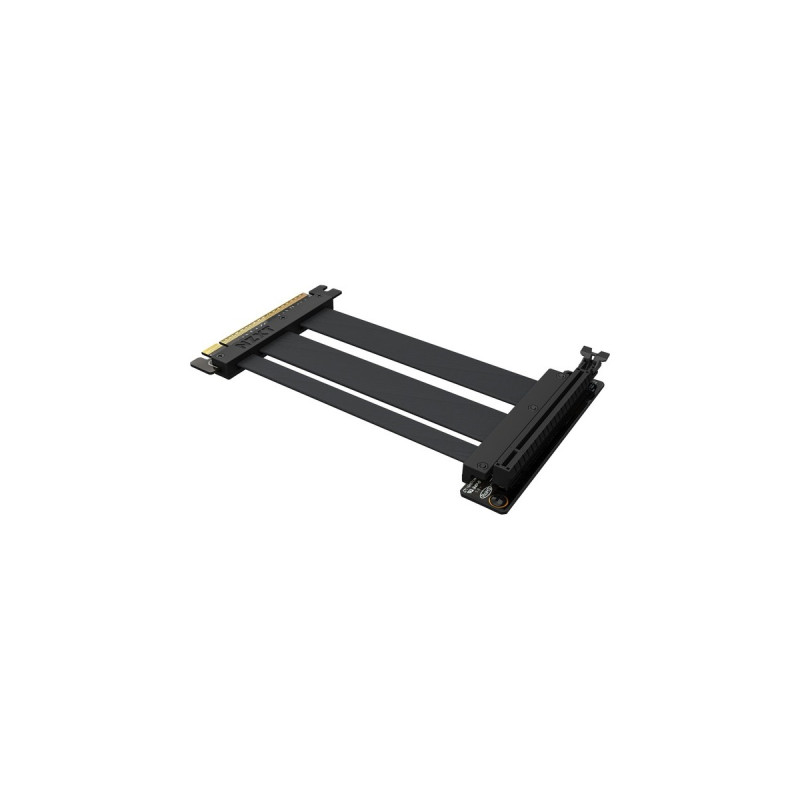 NZXT Riser Cable PCIe 4.0 x16, Verlängerungskabel(schwarz, 20cm)