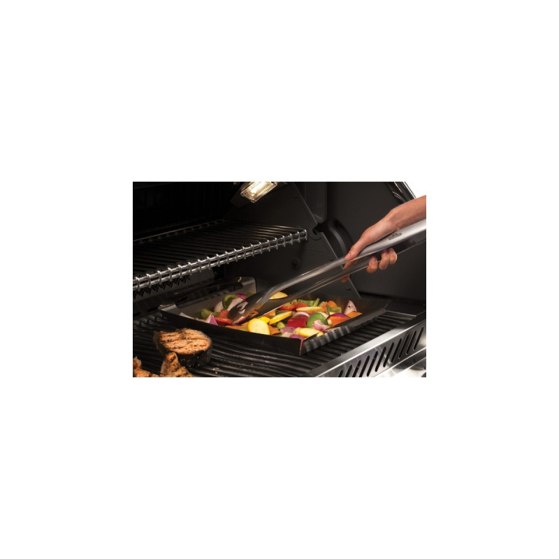 Napoleon 2-teiliges PRO Grillbesteck-Set Edelstahl(edelstahl, Grillzange und Wender)