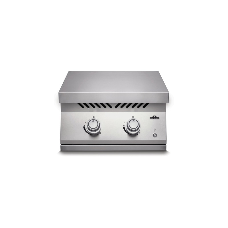 Napoleon 700-Einbau Power-Wokbrenner, Gaskocher(edelstahl, mit Edelstahl-Deckel)