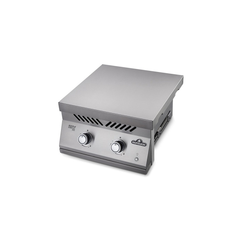 Napoleon 700-Einbau SIZZLE ZONE, groß, Gasbrenner(edelstahl, SIZZLE ZONE zum Nachrüsten, 2 Brenner)