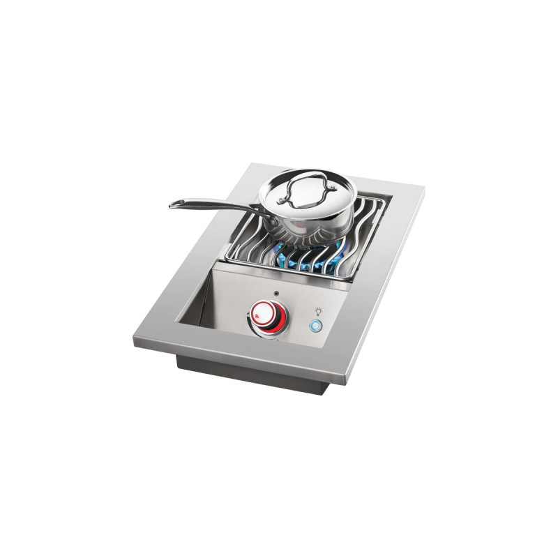 Napoleon 700-Einbau-Seitenbrenner, klein, Gaskocher(edelstahl)