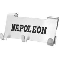 Napoleon Besteck-Halter für Rodeo Kugelgrill, Halterung(edelstahl, 3 Haken)