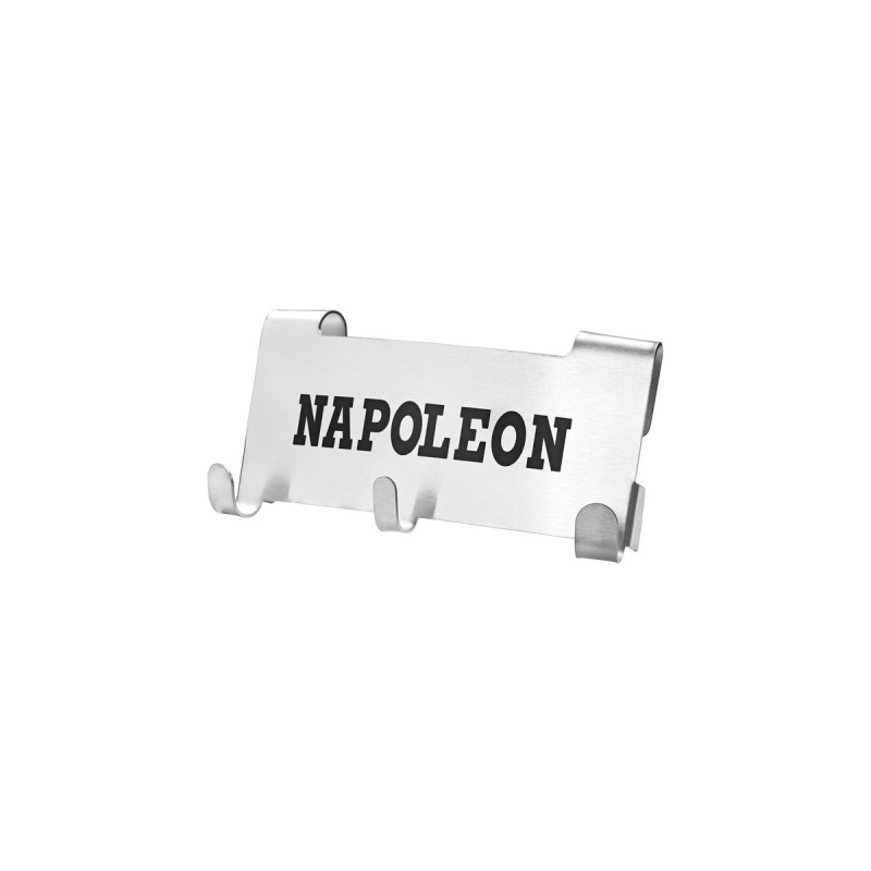 Napoleon Besteck-Halter für Rodeo Kugelgrill, Halterung(edelstahl, 3 Haken)