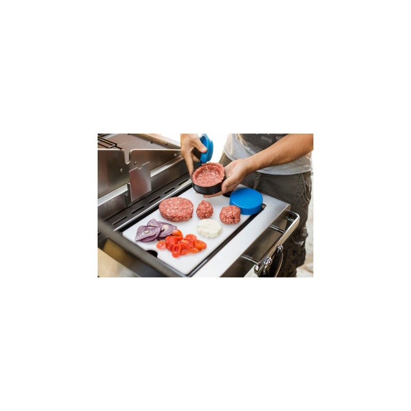 Napoleon Burgerpresse-Set(schwarz/blau)