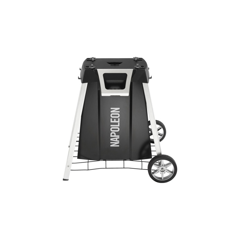 Napoleon Electric TravelQ PRO285E mit Wagen PRO285-STAND, Elektrogrill(schwarz, 2.200 Watt)