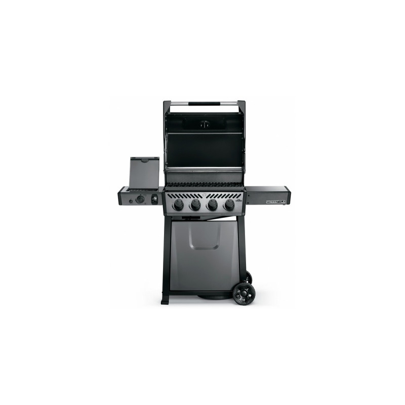 Napoleon Gasgrill Freestyle 425 SIB Graphit, mit SIZZLE ZONE + Plancha + Tool(graphit/schwarz, Aktionspaket 