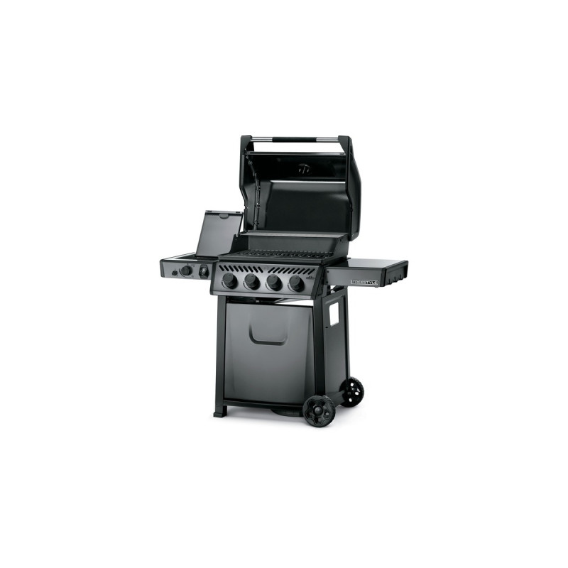 Napoleon Gasgrill Freestyle 425 SIB Graphit, mit SIZZLE ZONE + Plancha + Tool(graphit/schwarz, Aktionspaket 