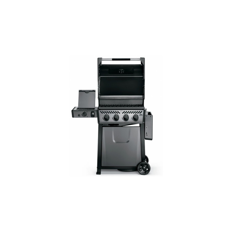 Napoleon Gasgrill Freestyle 425 SIB Graphit, mit SIZZLE ZONE + Plancha + Tool(graphit/schwarz, Aktionspaket 