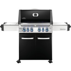Napoleon Gasgrill Prestige 500(schwarz/silber, mit SIZZLE ZONE)