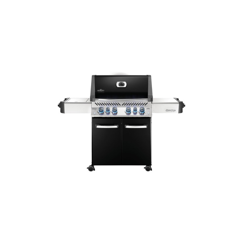 Napoleon Gasgrill Prestige 500(schwarz/silber, mit SIZZLE ZONE)