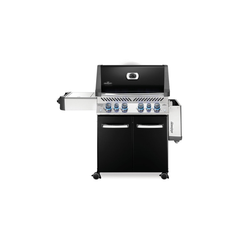 Napoleon Gasgrill Prestige 500(schwarz/silber, mit SIZZLE ZONE)