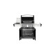 Napoleon Gasgrill Prestige 500(schwarz/silber, mit SIZZLE ZONE)
