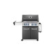 Napoleon Gasgrill Prestige 500 Charcoal Grau(dunkelgrau/silber, mit SIZZLE ZONE)