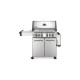 Napoleon Gasgrill Prestige 500 Edelstahl(silber, mit SIZZLE ZONE)