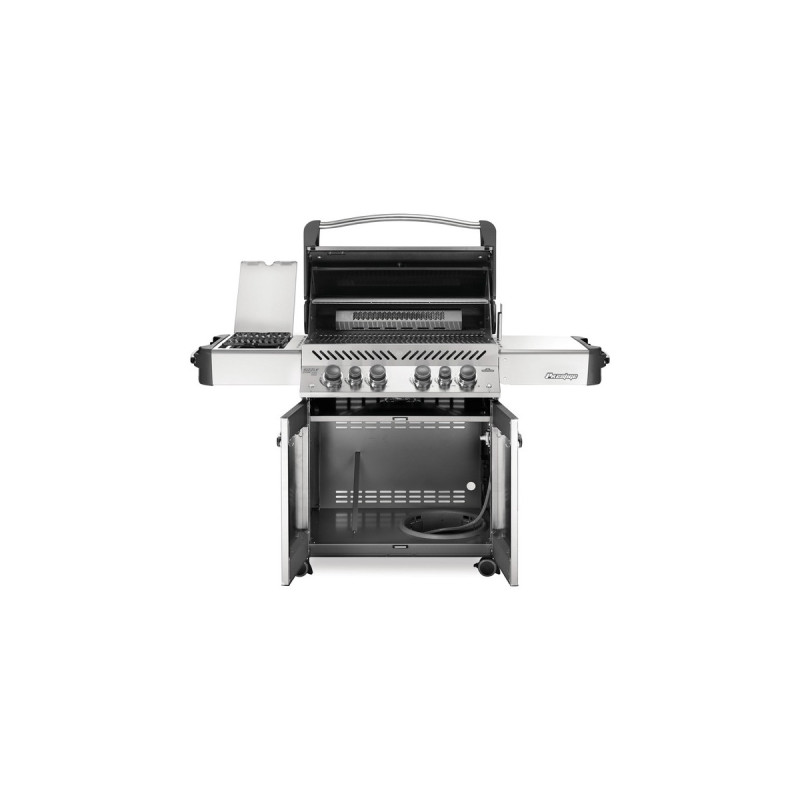 Napoleon Gasgrill Prestige 500 Edelstahl(silber, mit SIZZLE ZONE)