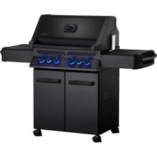 Napoleon Gasgrill Prestige 500 Phantom, mit SIZZLE ZONE(schwarz (matt), Modell 2023)
