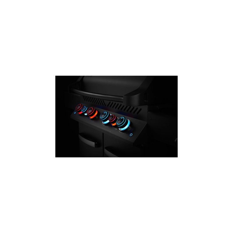 Napoleon Gasgrill Prestige 500 Phantom, mit SIZZLE ZONE(schwarz (matt), Modell 2023)