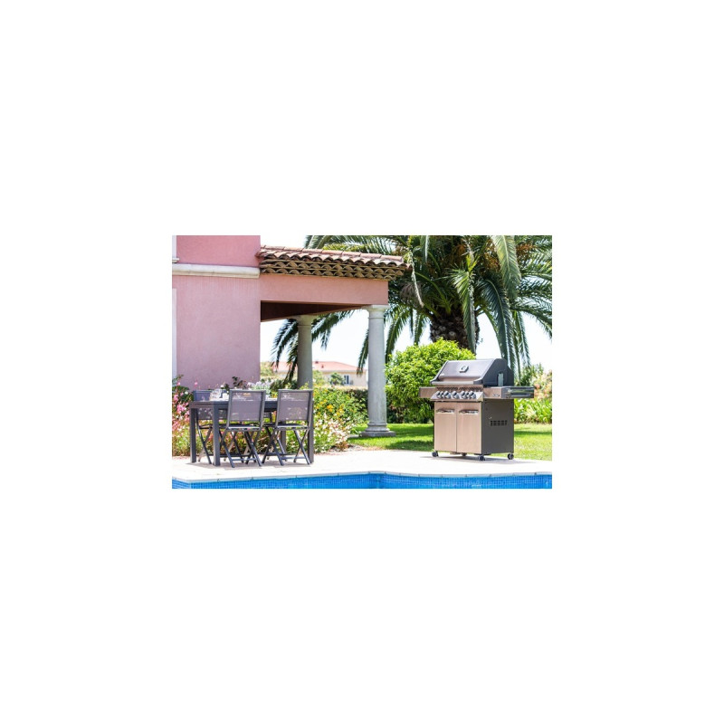 Napoleon Gasgrill Prestige 665(edelstahl, mit SIZZLE ZONE)