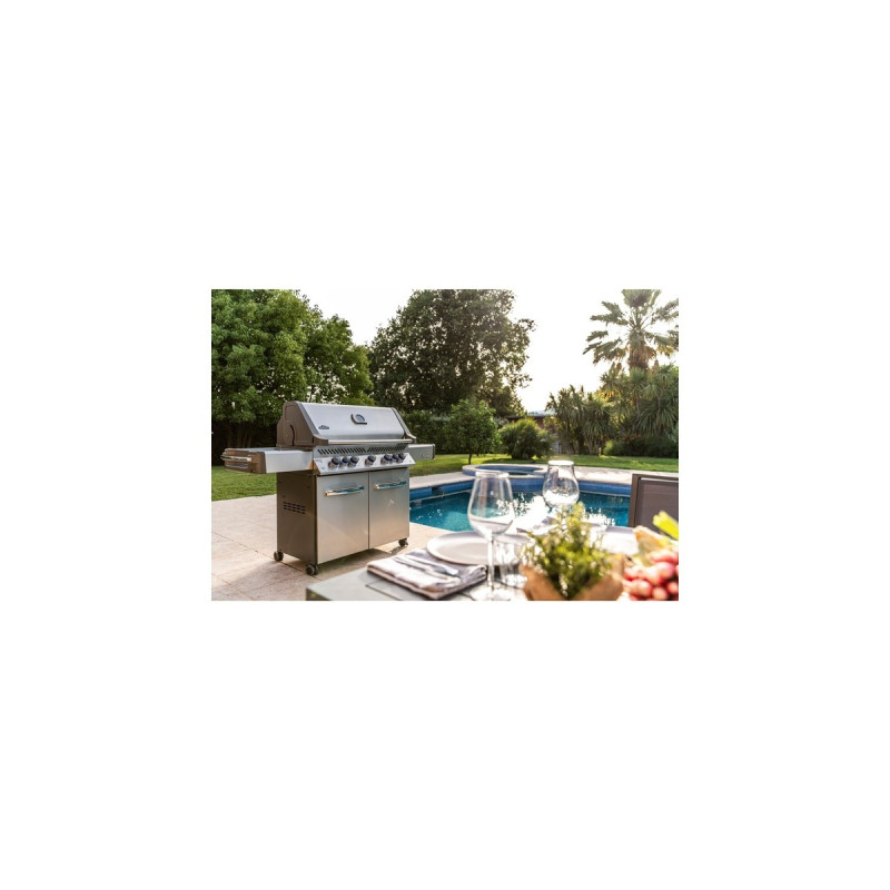 Napoleon Gasgrill Prestige 665(edelstahl, mit SIZZLE ZONE)