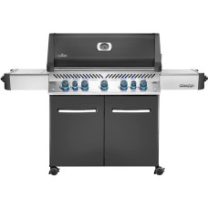 Napoleon Gasgrill Prestige 665 Charcoal Grau(grau/edelstahl, mit SIZZLE ZONE)