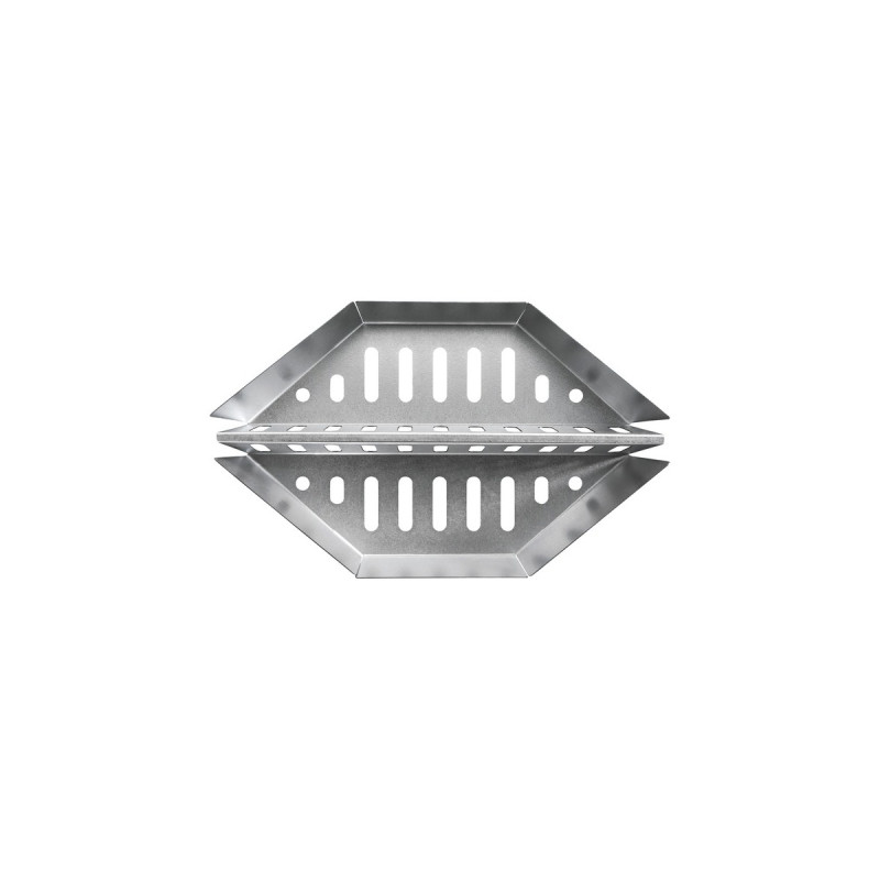 Napoleon Holzkohle-Körbe, Kohlekorb(silber, 2 Stück)