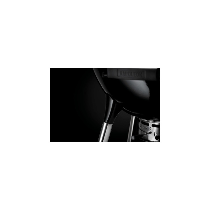 Napoleon Holzkohle Kugelgrill NK18K-LEG-3, Holzkohlegrill(schwarz, Ø 47cm)