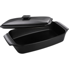 Napoleon Keramik-Auflaufform, Bräter(schwarz, 42 x 23 x 7cm)