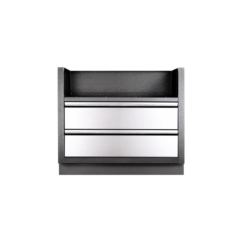 Napoleon OASIS-Unterschrank für den Einbaugrillaufsatz BIG38 IM-UGC38-CN(dunkelgrau/edelstahl)