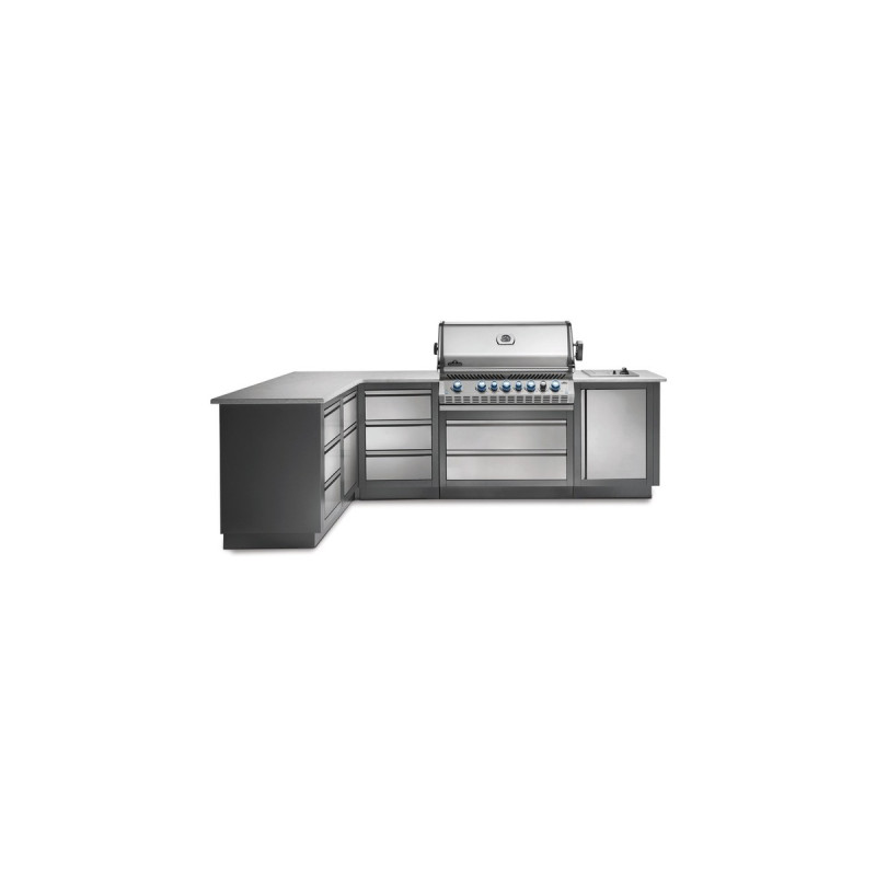 Napoleon Oasis Einbau Grill-Unterschrank BIPRO665IM-UGC665-CN