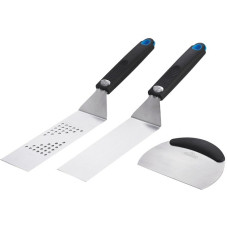 Napoleon Plancha-Grillbesteckset, 3-teilig(schwarz/edelstahl)