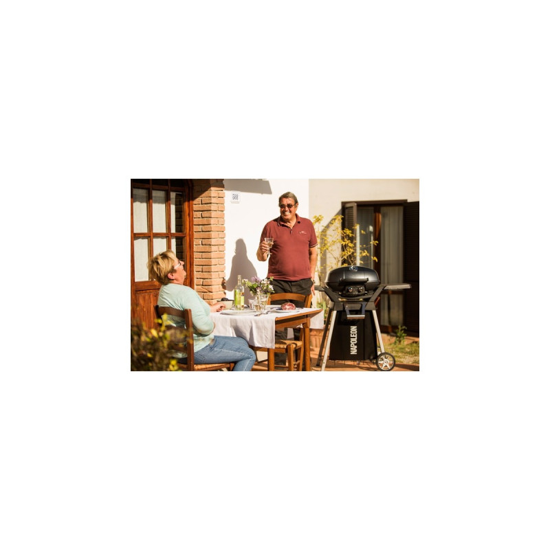 Napoleon TravelQ PRO285 mit TravelQ-Wagen, Gasgrill(schwarz, Set)