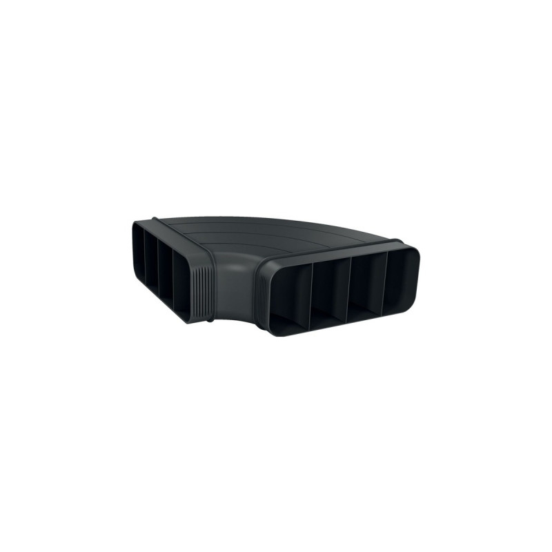 Neff 90° Flachkanalbogen Z861SB1, Rohr(schwarz, horizontal, männlich)