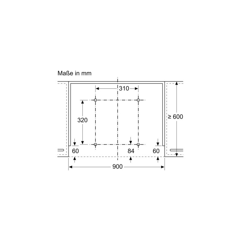 Neff Absenkrahmen Z54TL90X1