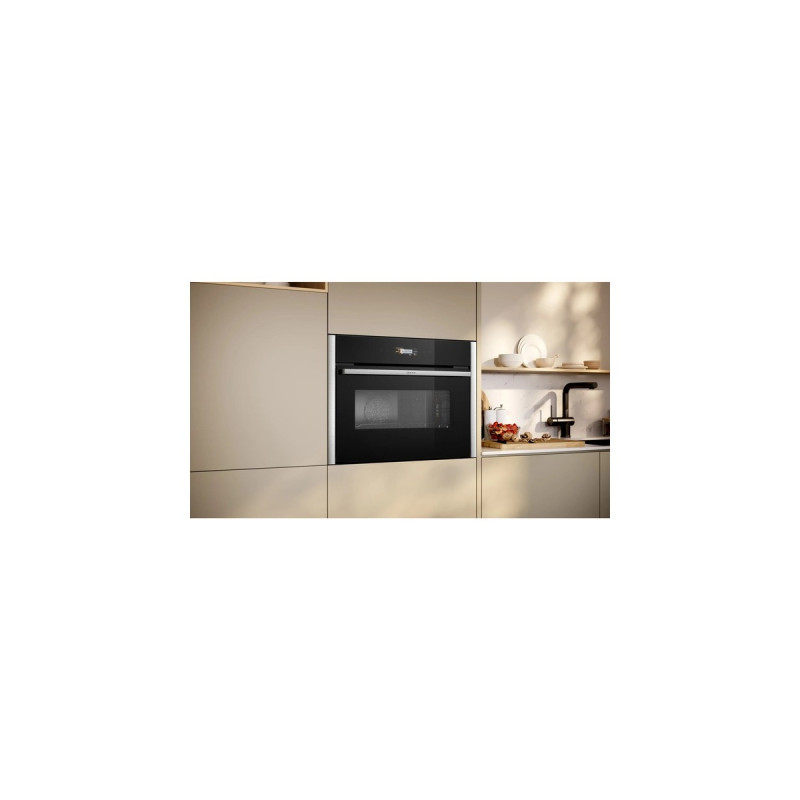 Neff C24MR21N0 N 70, Backofen(edelstahl,mit Mikrowelle, Home Connect)