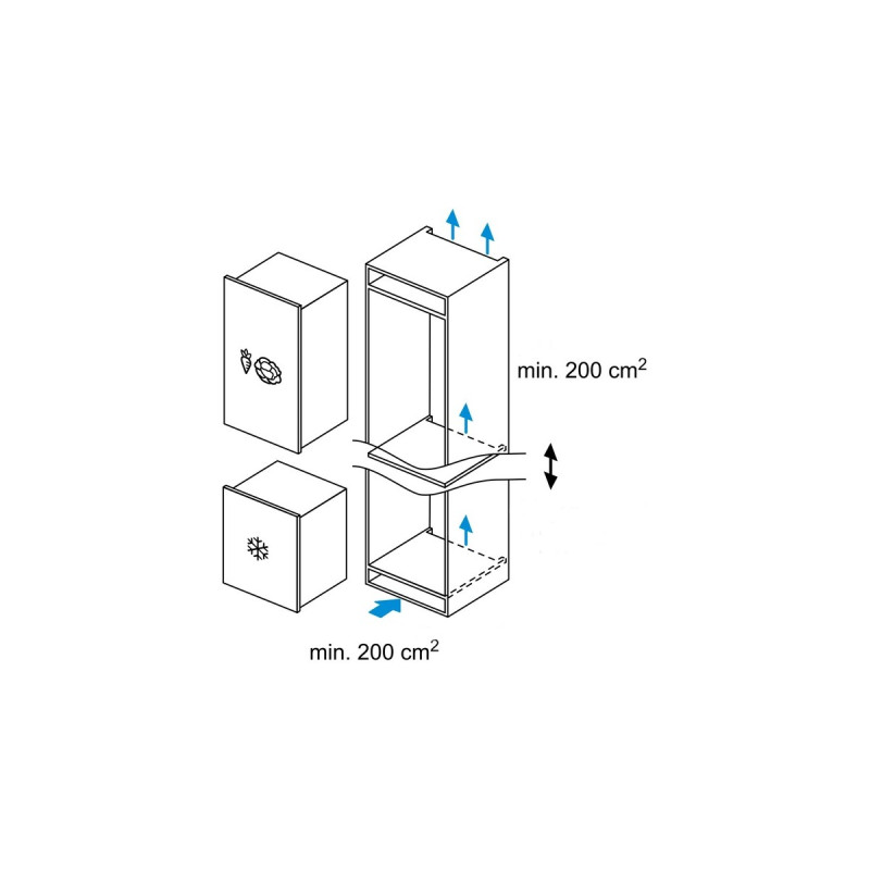 Neff GI1113FE0, Gefrierschrank