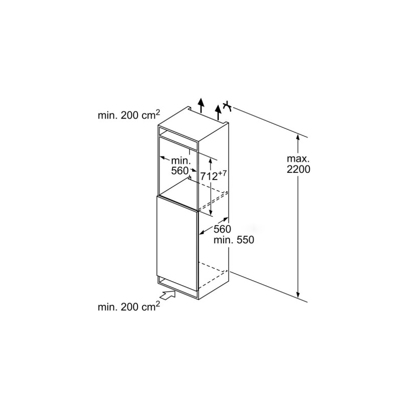 Neff GI1113FE0, Gefrierschrank