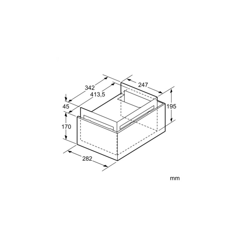 Neff Long Life Umluftset Z51FXD2N1, Umrüst-Set(silber)