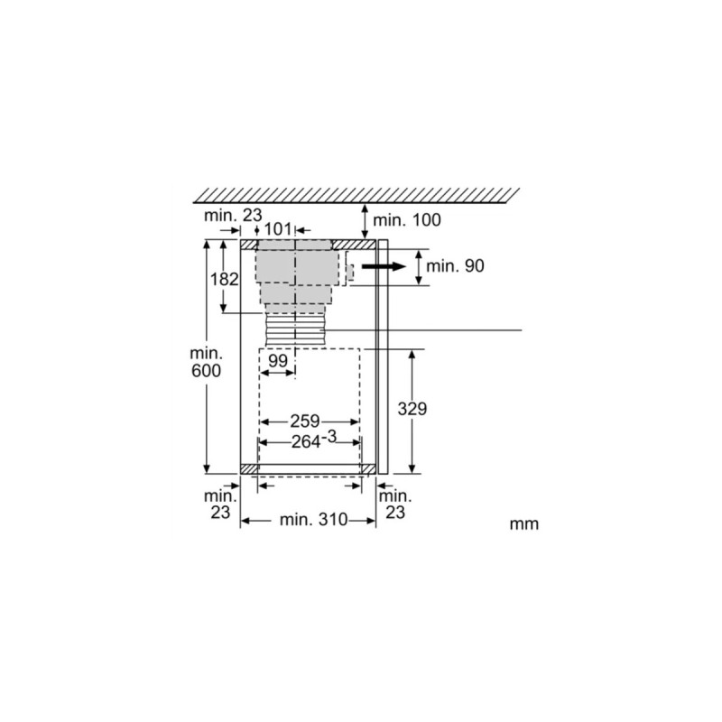 Neff Long Life Umluftset Z51ITD1X1, Umrüst-Set(silber)