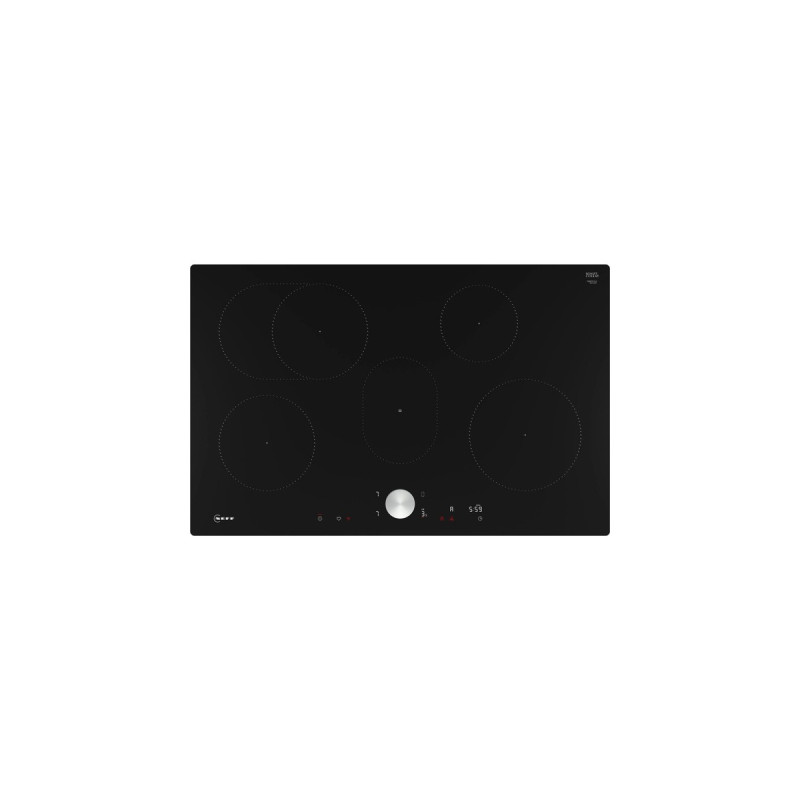 Neff T58PTF1L0 N 90, Autarkes Kochfeld(schwarz/edelstahl, 80 cm)