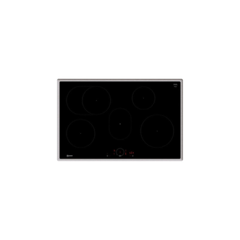 Neff T58SHF1L0 N 70, Autarkes Kochfeld(schwarz/edelstahl, 80 cm)
