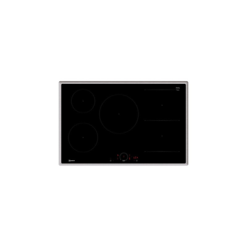 Neff T58SHW1L0 N 70, Autarkes Kochfeld(schwarz/edelstahl, 80 cm)