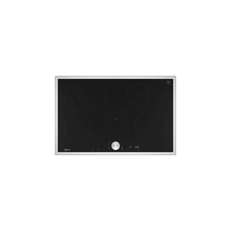 Neff T58STF1L0 N 90, Autarkes Kochfeld(schwarz/edelstahl, 80 cm)