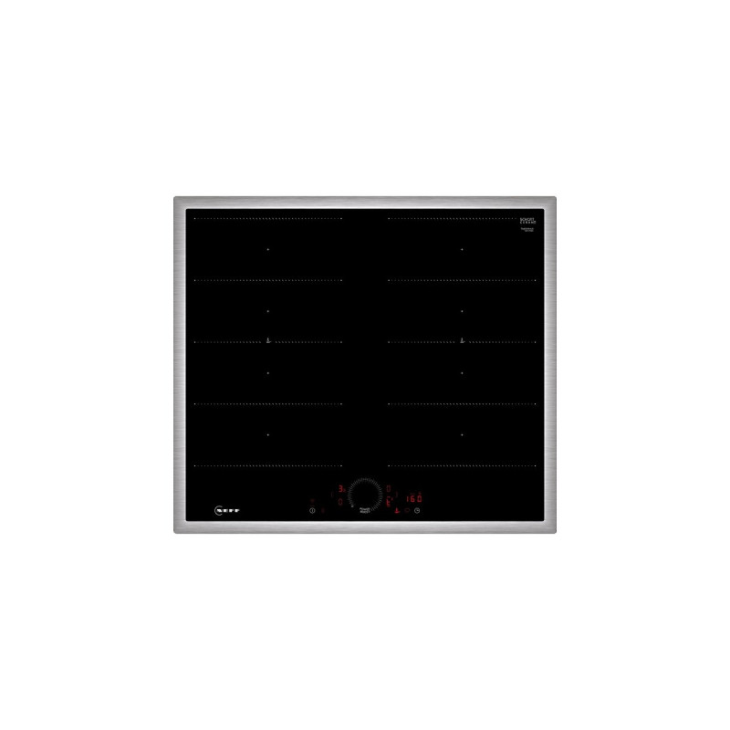 Neff T66SHX4L0 N 70, Autarkes Kochfeld(schwarz/edelstahl, 60 cm)