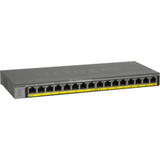 Netgear GS116LP, Switch(Unmanaged PoE/PoE+ Switch)