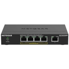 Netgear GS305PP, Switch(schwarz)