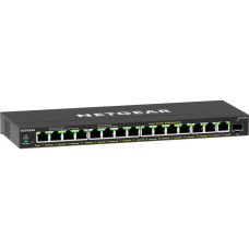 Netgear GS316EPP, Switch(schwarz)